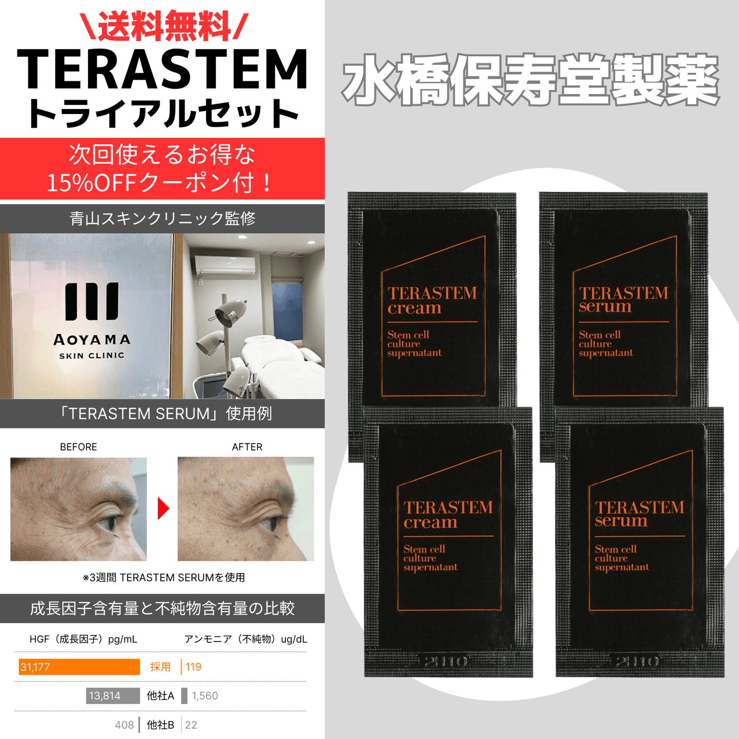 【送料無料】テラステム シリーズ トライアルセット