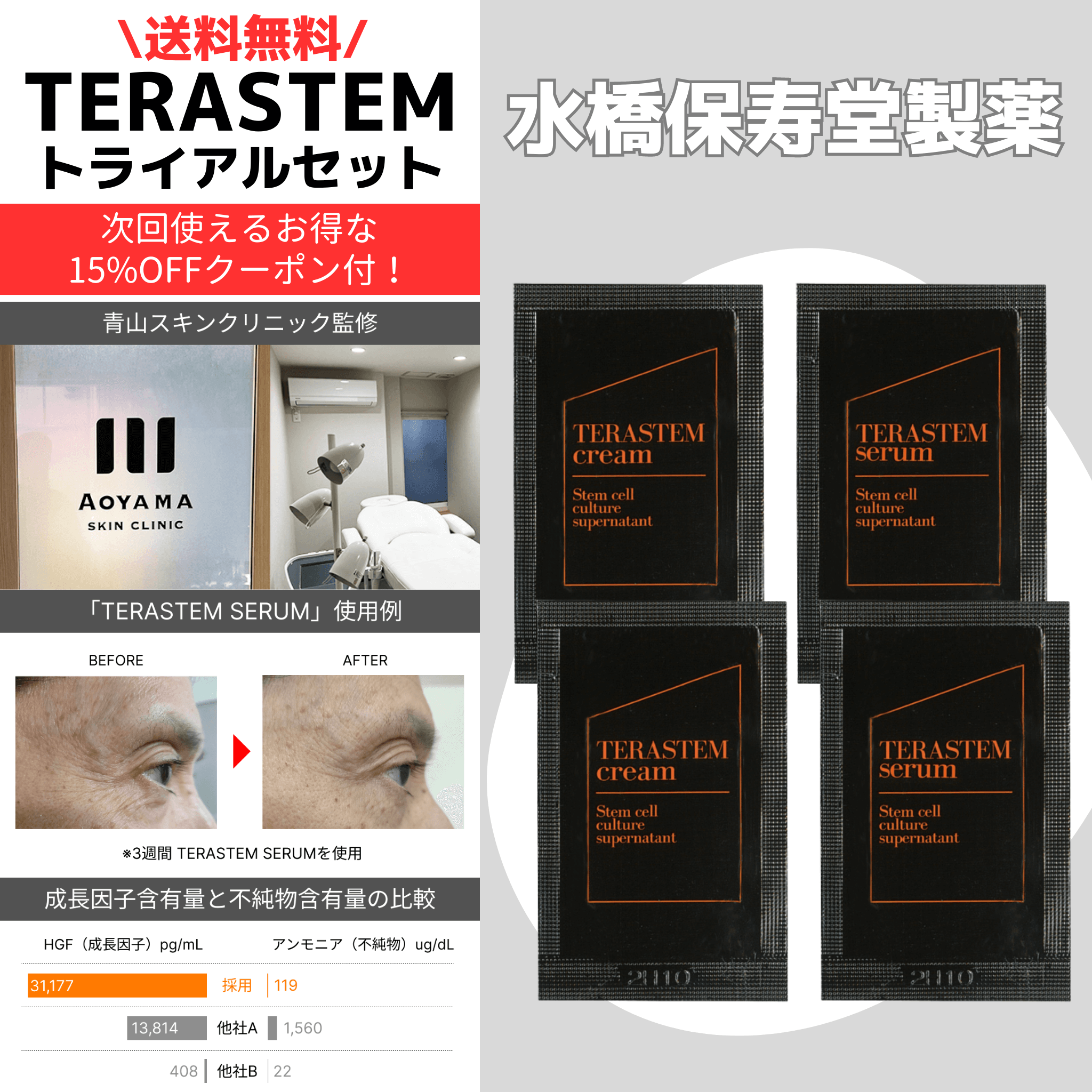 【送料無料】テラステム シリーズ　トライアルセット